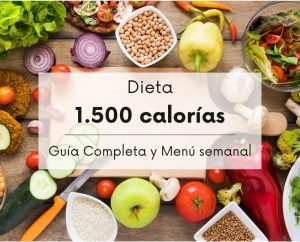 dieta 1500 calorías menú semanal pdf